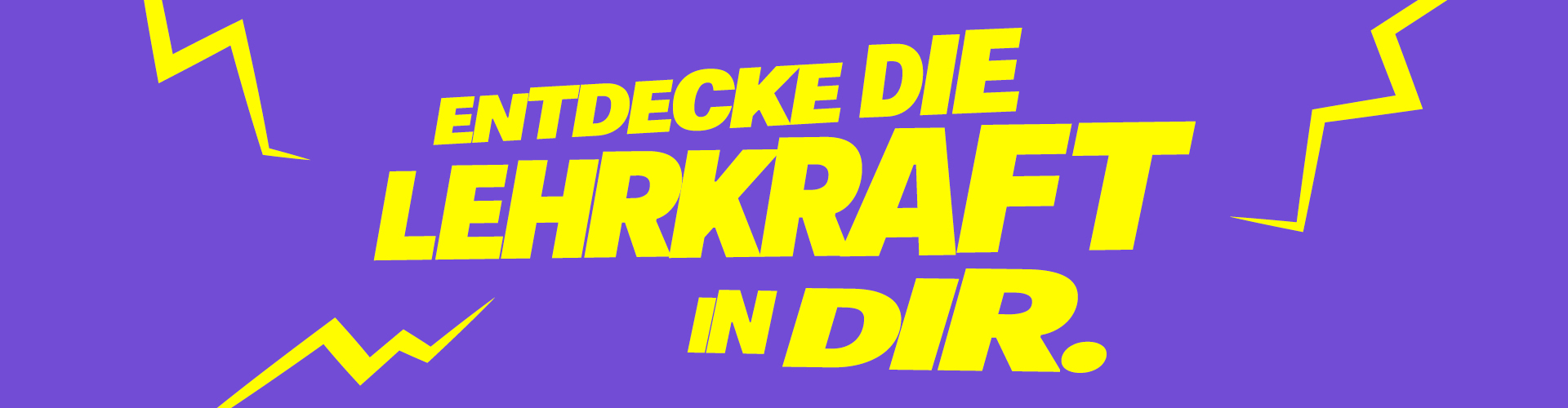 Kampagnenbanner mit dem Text 